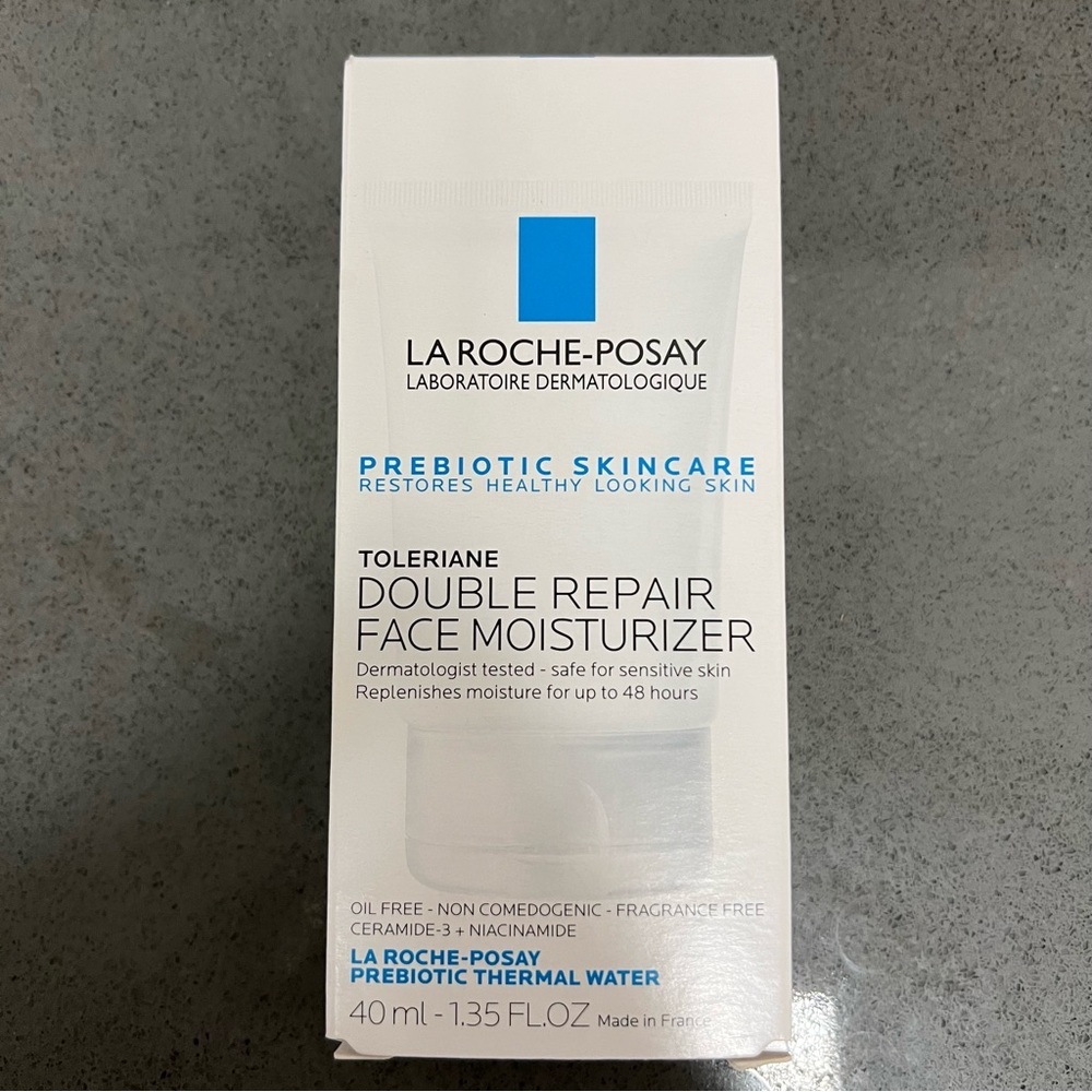 NEW La Roche-Posay Toleriane Double Repair Face Moisturizer 1.35 Oz Exp 09/2026